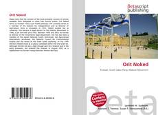 Portada del libro de Orit Noked