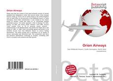 Capa do livro de Orion Airways 