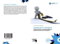 Bookcover of Lamberto V. Avellana