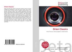 Capa do livro de Orion Classics 