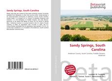Capa do livro de Sandy Springs, South Carolina 