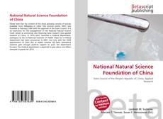 Capa do livro de National Natural Science Foundation of China 