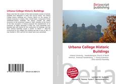 Urbana College Historic Buildings kitap kapağı