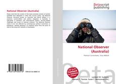 National Observer (Australia)的封面