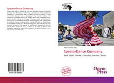 Bookcover of SpectorDance Company