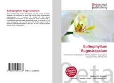 Buchcover von Bulbophyllum Rugosisepalum