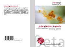 Buchcover von Bulbophyllum Rupicola