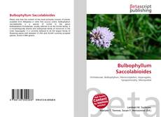 Buchcover von Bulbophyllum Saccolabioides