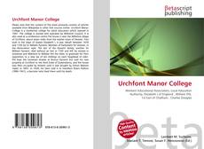 Urchfont Manor College kitap kapağı