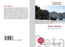 Orion, Bataan kitap kapağı