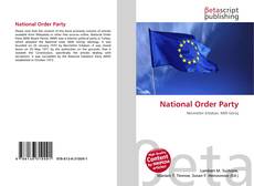 National Order Party的封面