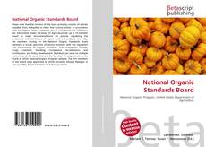 National Organic Standards Board的封面