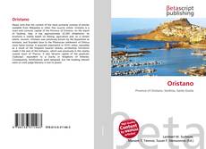 Buchcover von Oristano