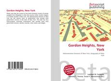 Buchcover von Gordon Heights, New York