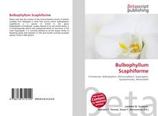 Buchcover von Bulbophyllum Scaphiforme