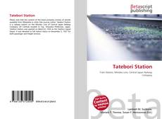 Buchcover von Tatebori Station