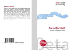 Capa do livro de Barra (Gambia) 