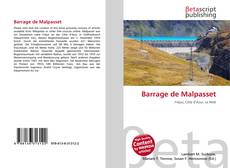 Buchcover von Barrage de Malpasset
