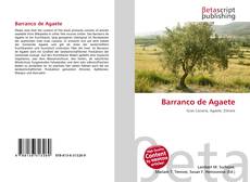 Buchcover von Barranco de Agaete