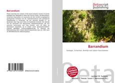 Buchcover von Barrandium