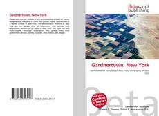 Buchcover von Gardnertown, New York