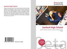 Buchcover von Sanford High School
