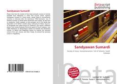 Couverture de Sandyawan Sumardi
