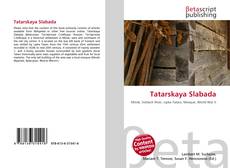 Buchcover von Tatarskaya Slabada