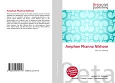 Portada del libro de Amphoe Phanna Nikhom