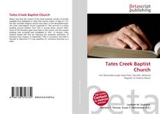 Capa do livro de Tates Creek Baptist Church 