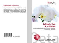 Copertina di Bulbophyllum Scotiifolium