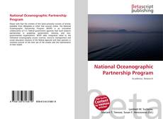 Copertina di National Oceanographic Partnership Program