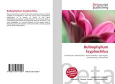 Copertina di Bulbophyllum Scyphochilus