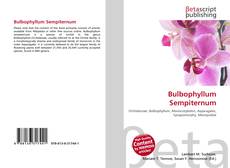 Capa do livro de Bulbophyllum Sempiternum 