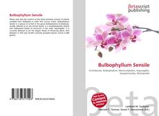 Capa do livro de Bulbophyllum Sensile 