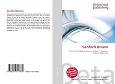 Portada del libro de Sanford Brown