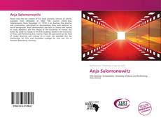 Couverture de Anja Salomonowitz