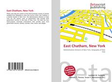 Portada del libro de East Chatham, New York