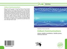 Capa do livro de Iridium Communications 