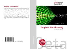 Portada del libro de Amphoe Phutthaisong