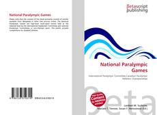 Bookcover of National Paralympic Games