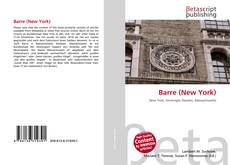 Buchcover von Barre (New York)