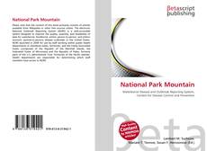 Bookcover of National Park Mountain