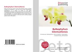 Buchcover von Bulbophyllum Silentvalliensis