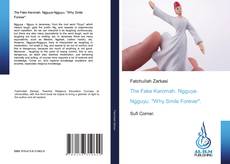 Capa do livro de The Fake Karomah. Ngguya-Ngguyu. "Why Smile Forever". 