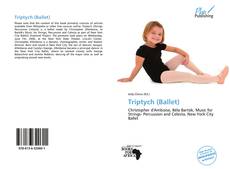 Portada del libro de Triptych (Ballet)