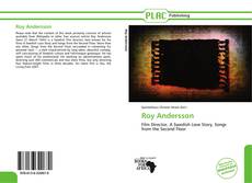 Capa do livro de Roy Andersson 