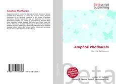 Buchcover von Amphoe Photharam