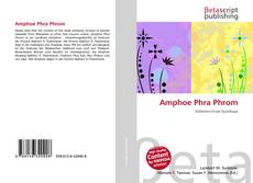 Capa do livro de Amphoe Phra Phrom 