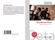 Buchcover von Barrelhouse Piano